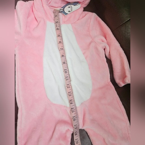 Bunny Toddler Costume, Pretend Play Onesie, Halloween Romper - Picture 4 of 7